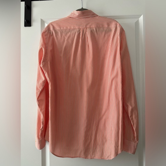 Ralph Lauren Menswear Inspired Orange Striped Shirt - Picture 5 of 5